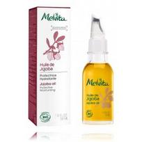 Melvita Jojoba Oil ekologiškas apsaugantis ir drėkinantis simondsijų aliejus odai ir plaukams - 50 ml.