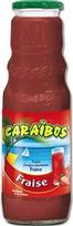 "Caraibos" braškių nektaras 75cl