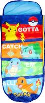 "Character World Pokemon ReadyBed" pripučiama vaikiška lova ir miegmaišis su pompa | Kelioninis čiužinys nakvynei, stovyklavimui ar namams