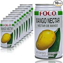 "Foco" - 10 vnt. mangų sulčių 350 ml skardinėje - aukščiausios kokybės mangų sultys (nektaras)
