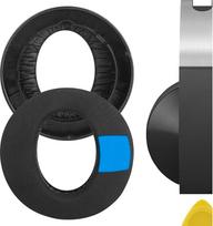 "Geekria" pakaitiniai ausinių įdėklai "Sony PlayStation Platinum" belaidėms ausinėms PS4 Platinum Wireless (CECHYA-0090) Ausinių ausinių įdėklai ausinių įdėklai ausinių ausinių kaušelių taisymui (juodi)