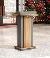 "Generisch Classroom Podium Stand", sakykla, sakykla bažnyčioms, klausyklos ir podiumai, nešiojamas podiumas, šeimininkės stendas, modernus balso išleistuvių stendas, ekologiška mediena