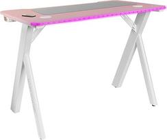 "MARSGAMING Mars Gaming MGDXLRGB", Ergonomiškas RGB žaidimų stalas, ausinės + butelių stovas, 160 x 60 cm, juodas
