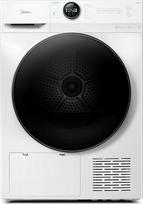 "Midea" MD20EH80WB-A3 šilumos siurblio džiovyklė, 8 kg, C energijos klasė, UV higiena, apsauga nuo raukšlių, švelni priežiūra, automatinis džiovinimas, vilnos priežiūra, gaivinimas, nuotolinio valdymo pultas, atidėtas paleidimas, balta