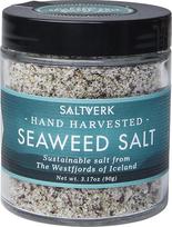 "Saltverk" Islandijos jūros druska su jūros dumbliais (stiklinė 90 g)