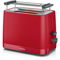BOSCH Compact Toaster | TAT3M124 MyMoment | 2 slots | Plastic housing | Red