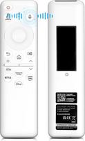 "Samsung" televizoriaus nuotolinio valdymo pultas BN59-01432A, "Solar Voice" nuotolinio valdymo pultas su USB-C, 4 greitieji mygtukai, skirtas "Samsung Smart TV" 2021-2023 m. "Neo QLED/LED 4K UHD" televizoriams - baltas