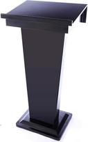 "SBCGFY Lecterns Tilting Desk Podium Stand", subtilus išlenktas podiumas, sakykla bažnyčioje, 118 x 58 x 45 cm, nešiojamojo kompiuterio stalas, stovintis stalas (juodas, 118 x 58 x 45 cm)