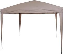"Starter" sulankstomosios pavėsinės 3 x 3 m stogo danga Taupe, pagaminta iš 160 g/m² poliesterio, dengta PU, Taupe