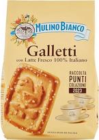 "White Mill" sausainiai "Frollini Galletti" su šviežiu pienu, 100 % itališki, 350 g