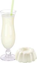 1 kg Panna Cotta plaktos grietinėlės skonio ledo gėrimų miltelių 9 litrų talpos Smoothi Slush Sorbet Granita Ledo gėrimai Ledo kokteiliai