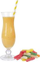 1 kg rūgščių saldainių skonio ledo gėrimų miltelių 9 litrų "Smoothi Slush Sorbet Granita Ice Drinks" ledo kokteiliams