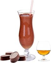 1 kg šokolado romo skonio romo pralinijų ledo gėrimo miltelių 9 litrų talpai Smoothi Slush Sorbet Granita Ledo gėrimai Ledo kokteiliai