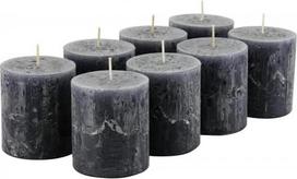 Aukštos kokybės ir kaimiškos stulpinės žvakės - SafeCandle - Vaškinės žvakės / kaimiškos žvakės / advento žvakės Kalėdoms