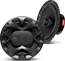 BOSS Audio Systems CH6530B Chaos serijos 6,5" automobilių stereogarsiakalbių durų garsiakalbiai - 300 W maksimali galia, 3 krypčių, pilno diapazono garsas, aukštų dažnių garsiakalbis, koaksialinis, parduodami poromis