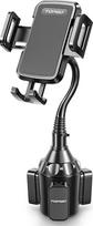 Car Cup Holder, Phone Holder, Adjustable Gooseneck Cup Holder for Phones