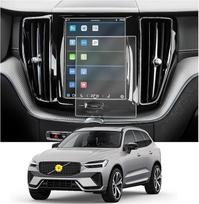 CDEFG suderinama su "Volvo XC40 XC90 XC60 2018-2023 2024" navigacine apsaugine plėvele XC 4H atspari įbrėžimams 8,7 colio GPS ekrano apsauga Sat Nav plėvelė XC40 XC60 XC90 Priedai, 2 vnt.