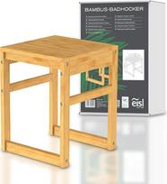 EISL BMBA02-BH2 Bambuko vonios kambario taburetė su sėdyne Plotis 35 cm Aukštis 45 cm Gylis 35 cm