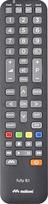 Meliconi Fully 8.1 Universal Remote Control 8 in 1 for TV, Decoder, Sky, DVD/Blu-ray, Multimedia Box + Iptv and More