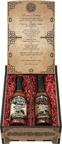 Psicho Juice Dark Arts Collection Geschenkbox aus Holz | Rösteter Knoblauch | Chipotle Chili Sauce | 148 ml | Hot Sauce Geschenkset