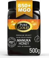Pure Gold Manuka-Honig 850+ 500g, Honig aus Neuseeland, MBO-zertifikuota ir pagal MPI standartus