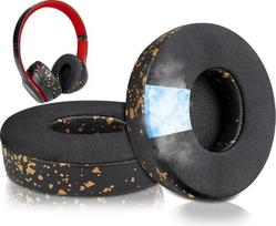 SoloWIT® Cooling Gel Replacement Ear Pads for Beats Solo 2 & Solo 3 Wireless On-Ear Headphones, High Density Noise Isolation Foam Pads, Extra Thickness