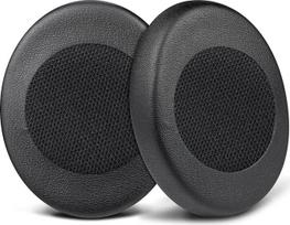 SOULWIT pakaitiniai ausų įdėklai Sennheiser HD2.10 HD2.20S HD2.30G HD2.30G HD2.30i HD100 ausinėms, minkšta baltyminė oda ir didelio tankio atminties putos