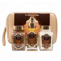 La Sultane De Saba Ayurvedic Body Gift Set Ajurvedos rinkinys kūnui, 100ml+100ml+50ml