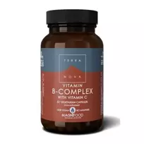 Terranova Vitamino B kompleksas su Vitaminu C Vitamin B-Complex with Vitamin C 50 kapsuliu