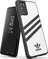 Telefono dėklas Samsung S20 baltai juodas iš silikono Adidas