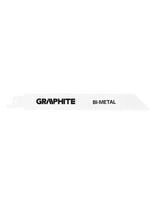 Tiesinio pjūklo geležtės GRAPHITE BIM 150 x 20 x 0.9 mm - 14TPI (2 vnt.)