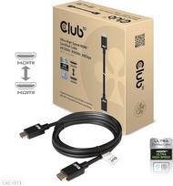"Club 3D" itin didelės spartos HDMI 10K 120Hz kabelis 48Gbps 26AWG M/M 3 m