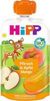 "HiPP Organic" vaikams "HiPPiS" persikų su obuoliais ir mangais "Rosi Deer", 100 g, 8 vnt. (8 x 100 g)