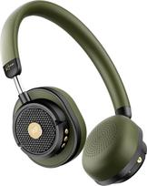 "iKF Rona Retro" belaidės ausinės, "Bluetooth" ausinės ant ausų su prisitaikančiomis triukšmo slopinimo funkcijomis, "Hi-Res Audio", iki 75 valandų atkūrimo, HD mikrofonas, skaidrumo režimas, individualus ekvalaizeris per programėlę (žalios spalvos)
