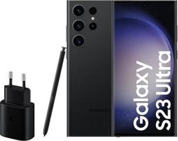 "Samsung Galaxy S23 Ultra" išmanusis telefonas su "Android", išsklaidytas, 1 TB, 5000 mAh baterija, su 45 W įkrovikliu, Ispanijos versija, spalvotas