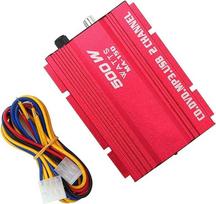 Fasizi MA150 12V Mini 2CH HiFi Stereo automobilio galios stiprintuvas MP3 garso kolonėlė su USB