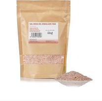 FRISAFRAN - Rožinė kristalinė druska - Himalajų druska, natūrali - smulki rožinė Himalajų druska - 2 kg