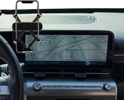 GXQKKHFA Mobiliojo telefono laikiklis Automobilinis suderinamas su "Hyundai Kona SX2 2024 2025 EV Hybird" mobiliojo telefono laikiklio priedai (2024-2025 Kona SX2)