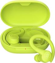 JLab Go Air Sport+ Bluetooth Headphones, Sports Headphones 35+ Hours, True Wireless In-Ear Headphones for Runners, Jogging, IP55 Sweat-Resistant, USB-C Charging Case, Be Aware Mode, Yellow