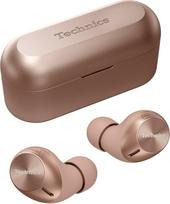 Technics EAH-AZ40M2EN Wireless Earphones with Noise Cancelling, Multipoint Bluetooth 3 Devices, Comfortable In-Ear Headphones with Integrated Microphone, Rose Gold