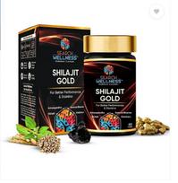 SEARCH WELLNESS Shilajit Gold 60 kapsulių Padeda didinti jėgą, ištvermę Moterims ir Vyrams  (60 kapsulių)