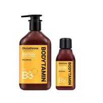 Bodytamin Niacinamido 5% Šviesinantis kūno losjonas 300ml + 60ml Rinkinys