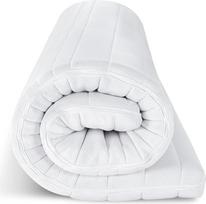 "EGO HOME" čiužinio antčiužinys 90 x 200 cm - 8 cm atminties putų antčiužinys H2, minkštas, aukščiausios kokybės patogus antčiužinys su nuimamu ir skalbiamu užvalkalu, kvėpuojantis - aukštos kokybės čiužinio antčiužinys "Box Spring" lovai