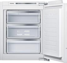 "Siemens" GI11VADE0 iQ500 įmontuojamas šaldiklis, 167 kWh per metus, 72 l, "lowFrost", "FreshSense", "SoftClosing" durelės, plokšti vyriai