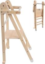 "TP Toys Active-Tots Helper Tower" sulankstomas laiptelis mažyliams ir vaikams, sulankstomas stovintis bokštas virtuvėje, "Mothers' Helper Montessori" mokymosi laipteliai, patvarus ir saugus dizainas, 50 x 47,3 x
