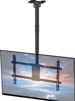 "VIVO MOUNT-VC86-3" lubinis televizoriaus laikiklis nuo 43 iki 86 colių ekranams, teleskopinis aukščio reguliavimas su 35,4 colio ilginimo strypu, tinka pasvirusiam / pasvirusiam stogui, išlaiko 132 svarus