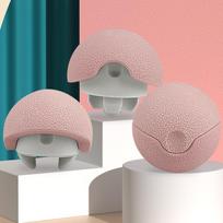 3-In-1 Massage Ball TPE Fascia Ball Handheld Massager Yoga Fitness Muscle Relaxation Rolling Ball Removable