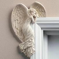 Angel Door Frame Ornament Home Ornament Door Frame Design Art Angel Nordic Style Resin Design the left side balta