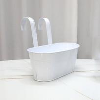 Lauko augalai Sodinamoji juoda metalinė geležis Kabantys gėlių vazonai Paklotai Turėklai Tvora Kaušai Šiuolaikinio Boho stiliaus sieninis langas