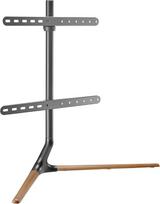 "myWall HT29L" dizaino televizoriaus stovas 49-70 colių (124-178 cm) ekranams Didžiausia apkrova 40 kg Riešutmedžio riešutas